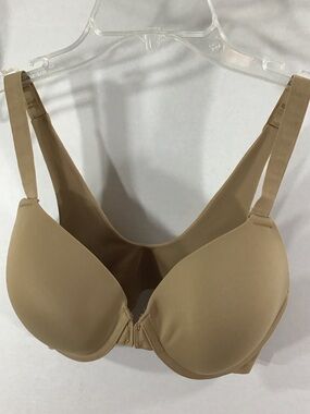 ASSETS by Sara Blakely Beige nude Front-Close T-Shirt Bra 34D